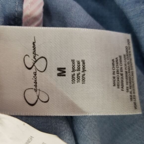 Jessica Simpson Open Front Light Blue Blazer - Picture 8 of 8